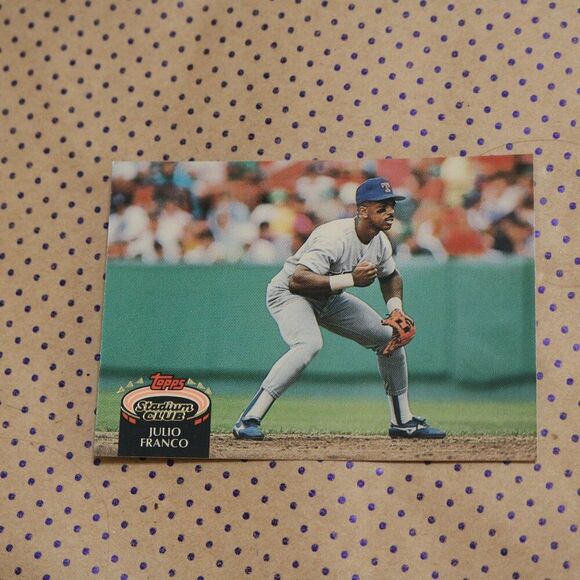 Julio Franco #440 Baseball Card - Picture 1 of 2